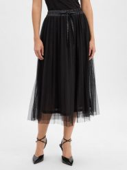 More & More spódnica midi Kobiety czarny, 36. Czarne spódnice damskie More & More, bez wzorów, z syntetyku, eleganckie, midi. Za 229.95 zł.