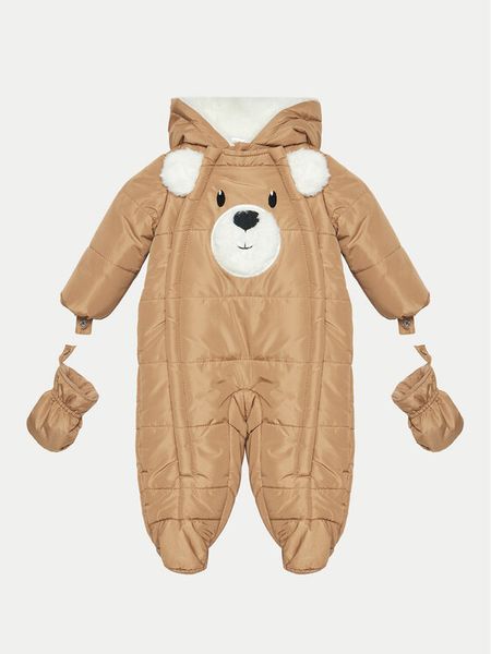 Original Marines Kombinezon zimowy B712BM Brązowy Regular Fit. Brązowe buty zimowe chłopięce Original Marines, bez wzorów, z syntetyku, bez zapięcia. Za 179.99 zł.