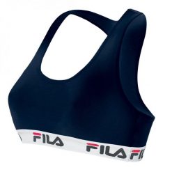 Bawełniany biustonosz damski Fila. Niebieskie biustonosze Fila, bez wzorów, z bawełny. Za 94.75 zł.
