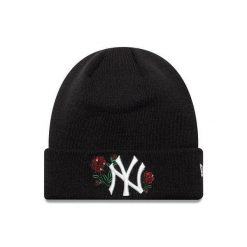 Czapka damska New York Yankees Sequin. Czarne czapki i kapelusze damskie New Era, bez wzorów, eleganckie. Za 174.35 zł.