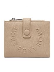 Roxy Portfel CEO-RX-W1-004-AW25 Beżowy. Brązowe portfele damskie Roxy, bez wzorów, z materiału. Za 59.99 zł.