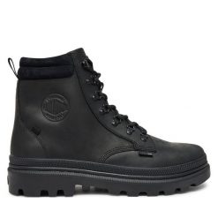 Trapery Palladium. Czarne śniegowce i trapery męskie Palladium, bez zapięcia. Za 719.99 zł.
