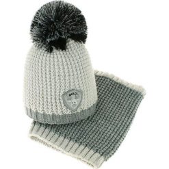 Czapka dziecięca z kominkiem CZ+k 046B. Szare czapki dla dzieci Proman. Za 60.67 zł.
