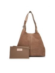 Coccinelle Torebka The Coccinelle C-Easy E1 THE 11 02 01 Szary. Szare torebki do ręki damskie Coccinelle, bez wzorów, ze skóry, bez dodatków. Za 1,299.00 zł.