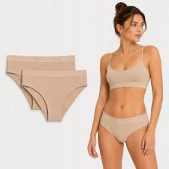 FIGI DAMSKIE 4F 2PAK BIELIZNY DAMSKIEJ BAWEŁNIANEJ XL F039 SS26. Czarne figi damskie 4f, s, bez wzorów, z bawełny. Za 50.75 zł.