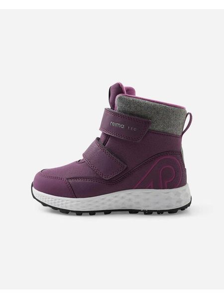 Reima Śniegowce Hallava 5400147A Fioletowy. Fioletowe buty zimowe dziewczęce Reima, bez wzorów, bez zapięcia. Za 449.99 zł.