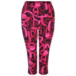 Damskie legginsy sportowe 3/4 Influential. Czerwone legginsy damskie Dare 2b, bez wzorów, z elastanu. Za 197.00 zł.