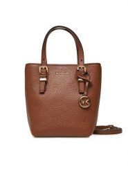 MICHAEL Michael Kors Torebka Quinn 32S5GQNC0L Brązowy. Brązowe torebki do ręki damskie MICHAEL Michael Kors, bez wzorów, ze skóry, bez dodatków. Za 619.99 zł.
