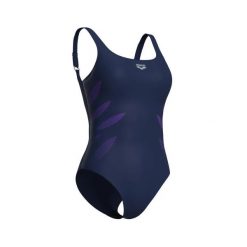 Damski kostium kąpielowy 1-częściowy Arena Milena Wing. Czarne kostiumy jednoczęściowe damskie Arena, l, bez wzorów, z nylonu, eleganckie, na fitness i siłownię. Za 249.99 zł.