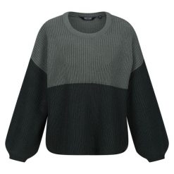 Sweter Damski Dzianinowa Kamaria. Niebieskie swetry damskie Regatta, xl, bez wzorów, z dzianiny, sportowe, bez kołnierzyka, bez ramiączek, bez kaptura. Za 72.99 zł.