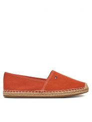 Tommy Hilfiger Espadryle Flag Canvas Espadrille FW0FW08541 Czerwony. Czerwone espadryle damskie Tommy Hilfiger, bez wzorów, z materiału, bez obcasa, bez zapięcia. Za 249.99 zł.