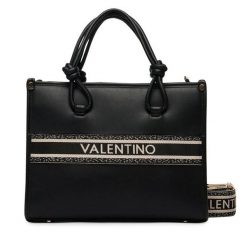 Torebka Valentino. Czarne torebki do ręki damskie Valentino, bez wzorów, klasyczne, bez dodatków. Za 609.99 zł.