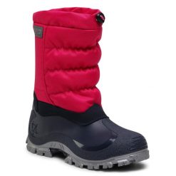 Śniegowce CMP. Czerwone buty zimowe dziewczęce CMP, bez zapięcia. Za 229.99 zł.