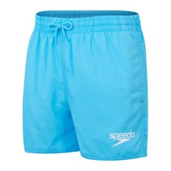 Spodenki szorty dla dzieci Speedo Watershort Essentials. Niebieskie kąpielówki dla chłopców Speedo, bez wzorów, z materiału, klasyczne. Za 91.98 zł.