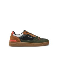 Sneakersy Pepe Jeans Kore Skate. Zielone buty sportowe męskie Pepe Jeans, z jeansu, bez zapięcia. Za 362.00 zł.