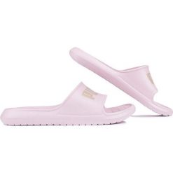Klapki sportowe Puma Divecat v2. Czerwone klapki damskie Puma, bez wzorów, sportowe, bez obcasa. Za 68.00 zł.
