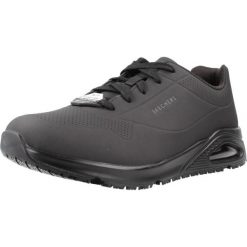 Buty SKECHERS UNO SR - SUTAL Czarny. Czarne buty sportowe męskie Skechers, bez zapięcia, Skechers Sport. Za 447.29 zł.