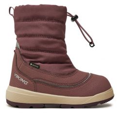 Śniegowce Viking. Czerwone śniegowce dziewczęce Viking, bez zapięcia. Za 389.99 zł.