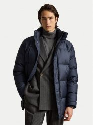 Polo Ralph Lauren Kurtka puchowa 710B15445001 Granatowy Regular Fit. Niebieskie kurtki męskie Polo Ralph Lauren, m, bez wzorów, z puchu, bez kaptura. Za 3,499.00 zł.