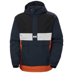 Kurtka uniwersalna męska Helly Hansen Play Anorak. Niebieskie kurtki męskie Helly Hansen, m, bez wzorów, z syntetyku, trekkingowe. Za 515.00 zł.