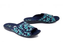 ADANEX 30316 SAK18VD czarny, kapcie damskie. Niebieskie kapcie damskie Adanex, bez wzorów. Za 58.64 zł.