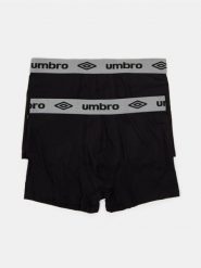 Bokserki Umbro z bawełną 2 pack - czarny. Czarne bokserki męskie Sinsay, l, bez wzorów, z bawełny. Za 39.99 zł.