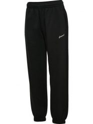 Hummel hmlCLUB W SWEATPANTS spodnie dresowe z bawełny organicznej – BLACK. Czarne spodnie dresowe damskie Hummel, m, bez wzorów, z bawełny, na fitness i siłownię. Za 197.00 zł.