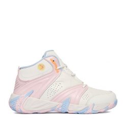 Buty do koszykówki SHAQ. Białe obuwie sportowe damskie Shaq, bez wzorów, do koszykówki. Za 269.99 zł.