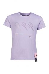 T-shirt dziewczęcy HKM Kids Hobby Horsing. Brązowe t-shirty i topy dla dziewczynek HKM, bez wzorów, ze skóry, bez ramiączek. Za 119.50 zł.