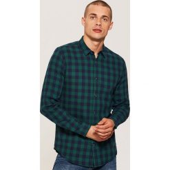 Koszula w kratę - Zielony. Zielone koszule męskie House. Za 69.99 zł.