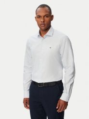 Tommy Hilfiger Koszula MW0MW43747 Niebieski jasny Regular Fit. Niebieskie koszule męskie Tommy Hilfiger, m, bez wzorów, z bawełny, biznesowe, bez kołnierzyka, bez ramiączek. Za 329.99 zł.