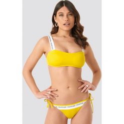 Calvin Klein String Side Tie Bikini - Yellow. Bikini damskie marki Calvin Klein. Za 161.95 zł.
