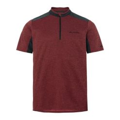 Koszulka z zamkiem błyskawicznym 1/2 VAUDE Tamaro IV. Czerwone buty sportowe męskie Vaude, bez wzorów, bez kołnierzyka, bez ramiączek, rowerowe. Za 284.05 zł.