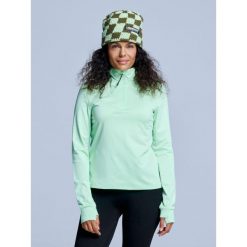 Bluza narciarska - Damskie - Arctic 2.0 - Avocado. Zielone bluzy damskie POEDERBAAS, na zimę, m, bez wzorów, z elastanu, bez kaptura. Za 234.14 zł.
