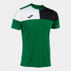 Jersey Joma Crew V. Czarne koszulki sportowe męskie Joma, m, bez wzorów, z jersey, bez kołnierzyka, bez ramiączek, do piłki nożnej. Za 95.45 zł.