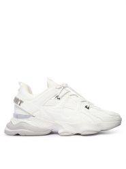 Plein Sport Sneakersy Runner Beast X-01 FAFS USC1042 STE003N Biały. Białe buty sportowe męskie Plein Sport, z materiału, bez zapięcia. Za 1,060.00 zł.