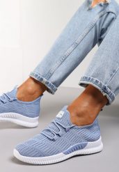 Niebieskie Buty Sportowe Pudina. Niebieskie obuwie sportowe damskie Renee, bez wzorów, wspinaczkowe. Za 39.99 zł.