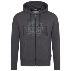 Bluza z kapturem Lonsdale Krafty. Szare bluzy męskie Lonsdale, xl, bez wzorów, z dresówki, z kapturem. Za 315.50 zł.