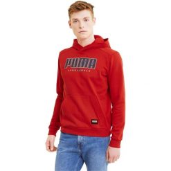 Bluza z kapturem Puma Athletics FL, Mężczyźni. Czerwone bluzy męskie Puma, m, bez wzorów, z bawełny, z kapturem, na fitness i siłownię. Za 290.00 zł.