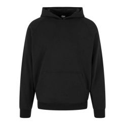 Bluza Męska Cosy Raglan Hoodie. Czarne bluzy męskie Urban Classics, m, bez wzorów, bez kaptura. Za 229.99 zł.