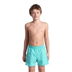 Szorty chłopięce spodenki kąpielowe na basen plażę Arena Fundamentals. Niebieskie kąpielówki dla chłopców Arena, bez wzorów. Za 89.99 zł.
