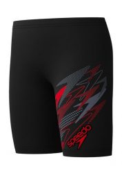 Kąpielówki chłopięce spodenki kąpielowe Speedo Jammer Medley Logo. Czarne kąpielówki dla chłopców Speedo, bez wzorów, młodzieżowe. Za 169.00 zł.