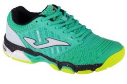Buty do siatkówki damskie, Joma V.Impulse Lady 24 VIMPLS. Zielone obuwie sportowe damskie Joma, bez wzorów, z materiału, do siatkówki. Za 349.99 zł.