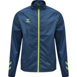 Kurtka Hummel hmllead hmlPRO training /windbreaker. Niebieskie kurtki męskie Hummel, m, bez wzorów, sportowe, bez kaptura. Za 275.00 zł.