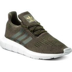 Buty adidas - Swift Run W CQ2016 Ngtcar/Ngtcar/Ftwwht. Zielone obuwie sportowe damskie Adidas, z materiału. W wyprzedaży za 259.00 zł.