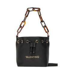 Torebka Valentino. Czarne torebki do ręki damskie Valentino, bez wzorów, bez dodatków. Za 409.99 zł.