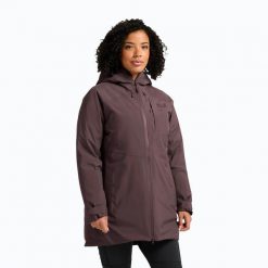 Kurtka puchowa damska Jack Wolfskin Icecape 2L Down Ins Rds. Fioletowe kurtki damskie Jack Wolfskin, l, bez wzorów, z materiału, bez kaptura. Za 1,439.00 zł.