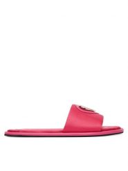 LOVE MOSCHINO Klapki JA28232G0OJO0604 Różowy. Czerwone klapki damskie Love Moschino, bez wzorów, z materiału, bez obcasa. Za 799.99 zł.