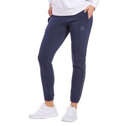 Spodnie dresowe damskie Erima Essential Team Sweatpants. Niebieskie spodnie dresowe damskie Erima, xs, bez wzorów, z dresówki, do piłki nożnej. Za 187.00 zł.