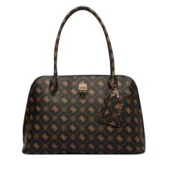 Torebka Guess. Czarne torebki do ręki damskie Guess, z aplikacjami, klasyczne, bez dodatków. Za 799.99 zł.